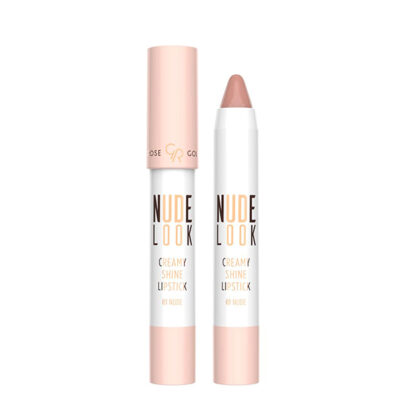 Nude Look Creamy Shine Lipstick 01 Nude -HPM