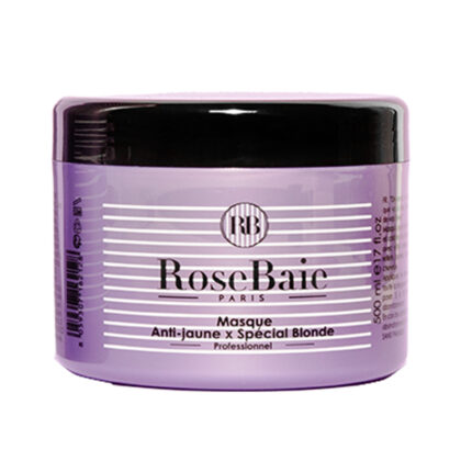 Masque anti jaune special blonde 500ml ROSEBAIE HPM