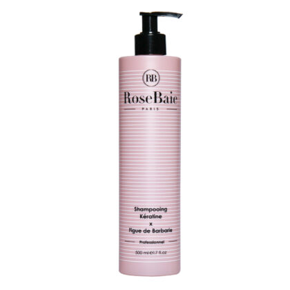 Shampooing figue de barbarie keratine 500ml rosebaie HPM