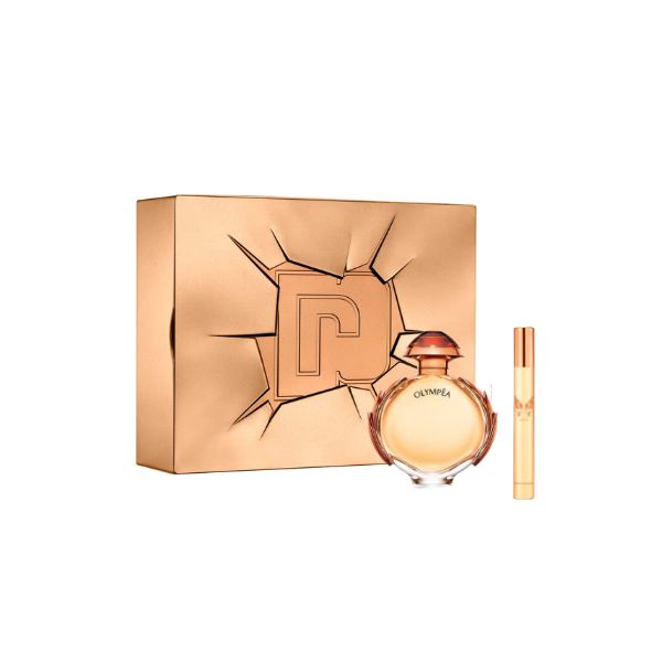 Set Perfume Paco Rabanne Olympéa Intense EDP 80 ml + Travel Spray 10 ml HPM