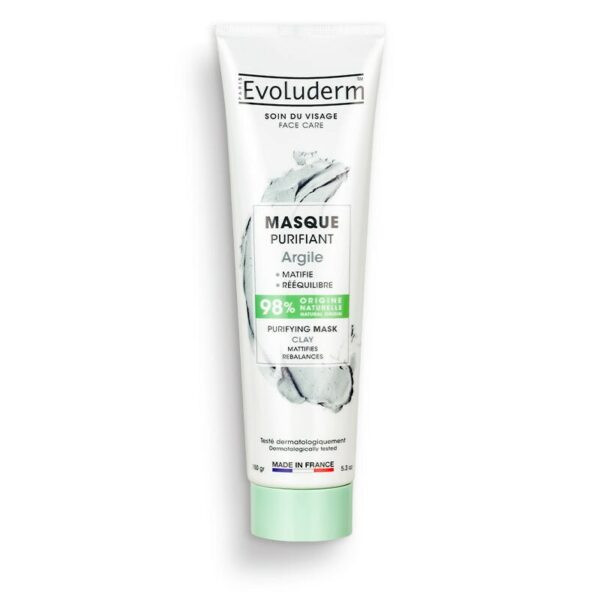 Masque Purifiant Argile evoluderm hpm