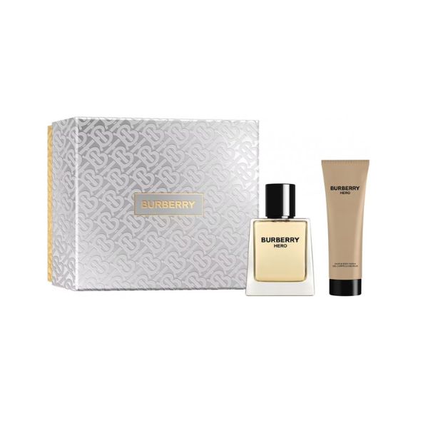 COFFRET BURBERRY HERO EAU DE TOILETTE 50 ML + GEL DOUCHE HPM